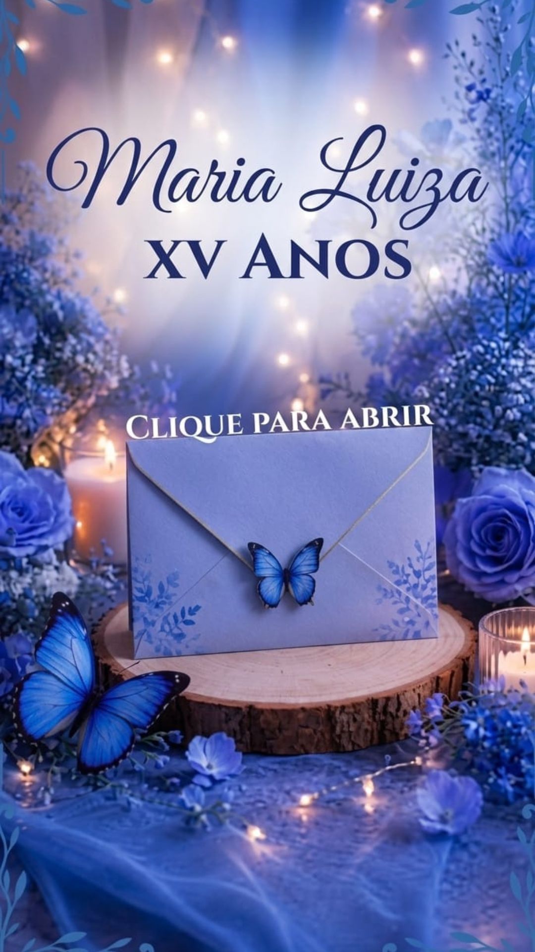 Capa Convite Maria Luiza