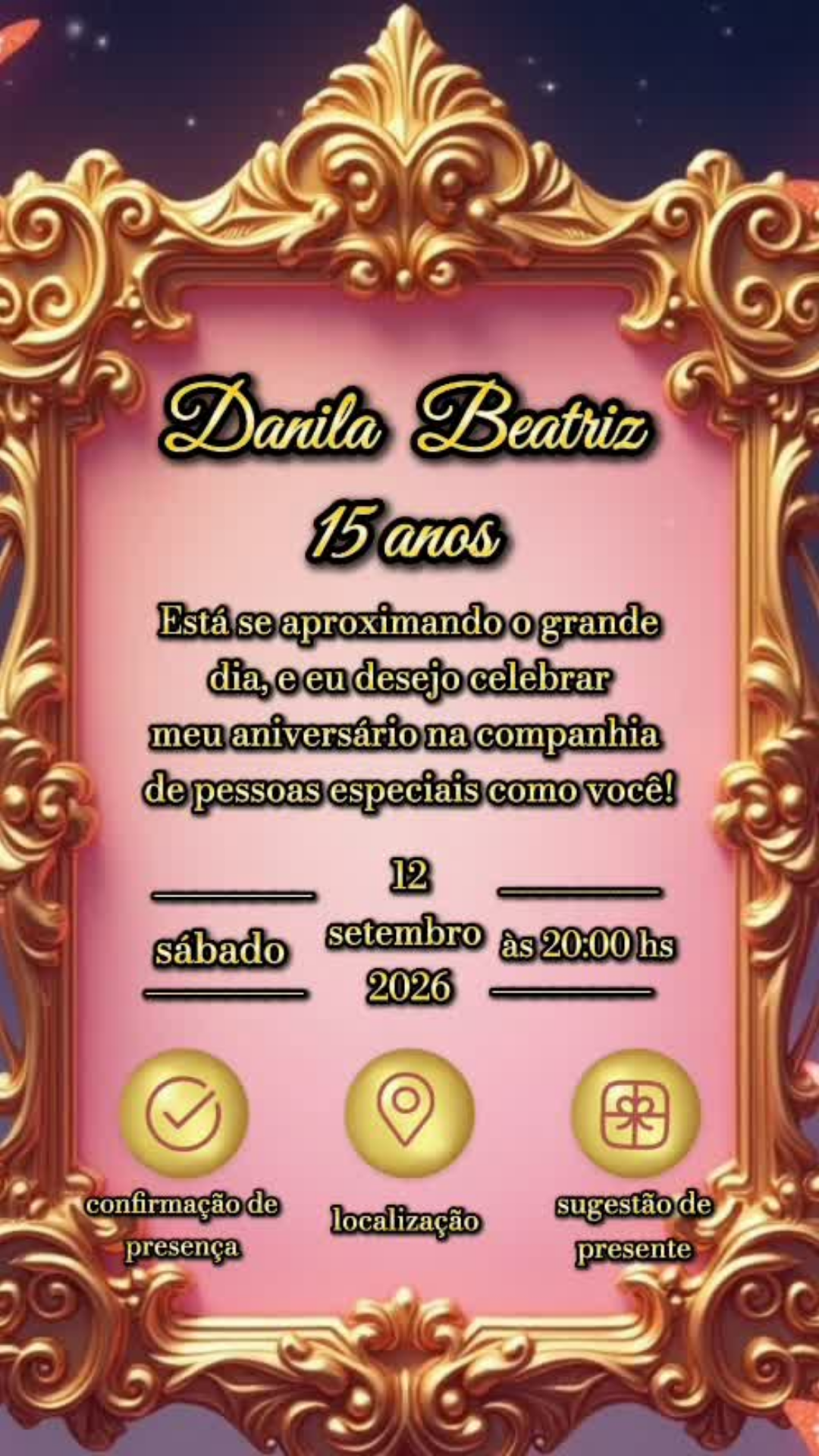 Danila Beatriz 15 Anos
