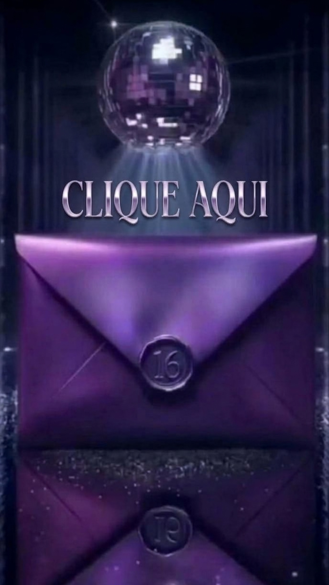 Capa Convite Elice 16 Anos